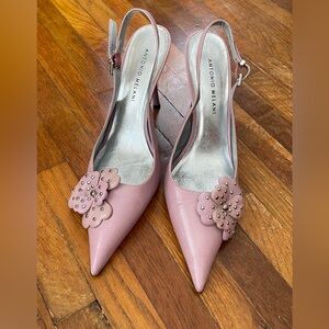 Y2K sling back heels SOLD